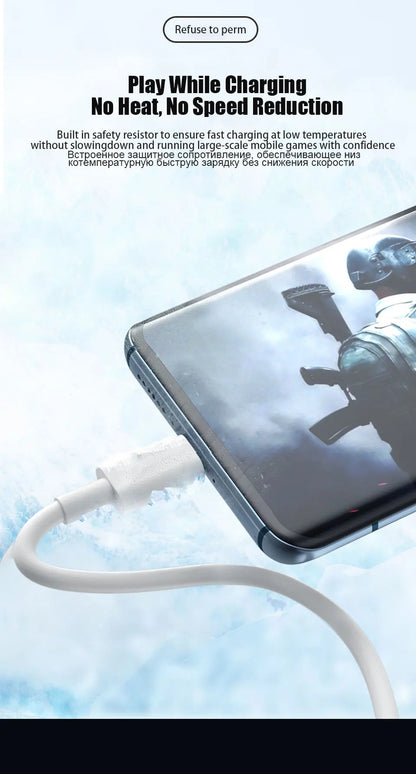 For Xiaomi 67W USB Super Fast Charger Power Adapter Mi 12 11 6A Type C Cable POCO X5 X4 Pro Note 9 10 11 Charging