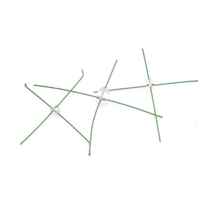 100 pieces of fishing smart beans transparent fishing set with hooks, dividing beads, cross beads