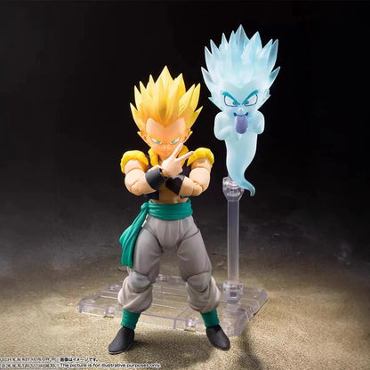 Dragon Ball Super Saiyan Gotenks Articulated Figure Anime Model Statue Collection Desktop Decoration Ornament Toy Gift for Fans