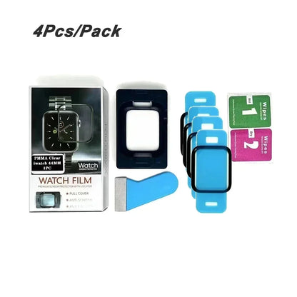 Install Tray Screen Protector for Apple Watch Ultra 49mm Series10 42mm 46mm For iWatch 9 8 7 6 5 4 3 SE 45mm 41mm 44mm 40mm 38mm