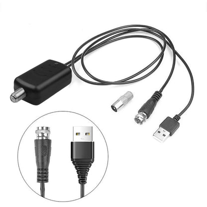 4K Hd Digital Tv Antenna Amplifier Signal Booster Low Noise High Gain Signal Receiver Tv Antenna Accessories Enhance Signal Stability