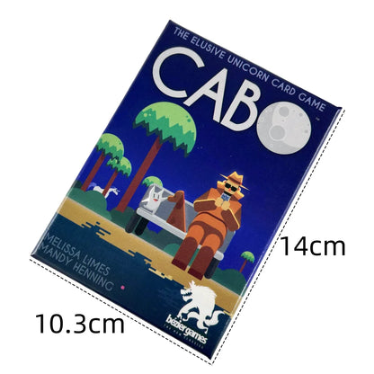 2 Styles CABO English Luxury Edition Board Game Card 2-4 Kabo Adult and Children's Gathering Board Game Holiday Party Gifts