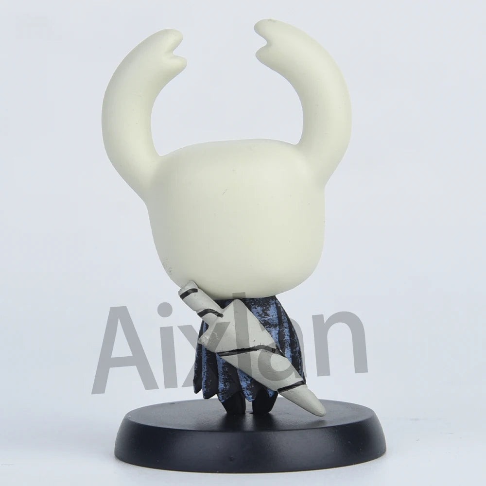 Aixlan 4PCS Set Hollow Knight Figure Hornet 6-9cm Cute Edition Hollow Knight PVC Action Figure Amine Collectible Figurine