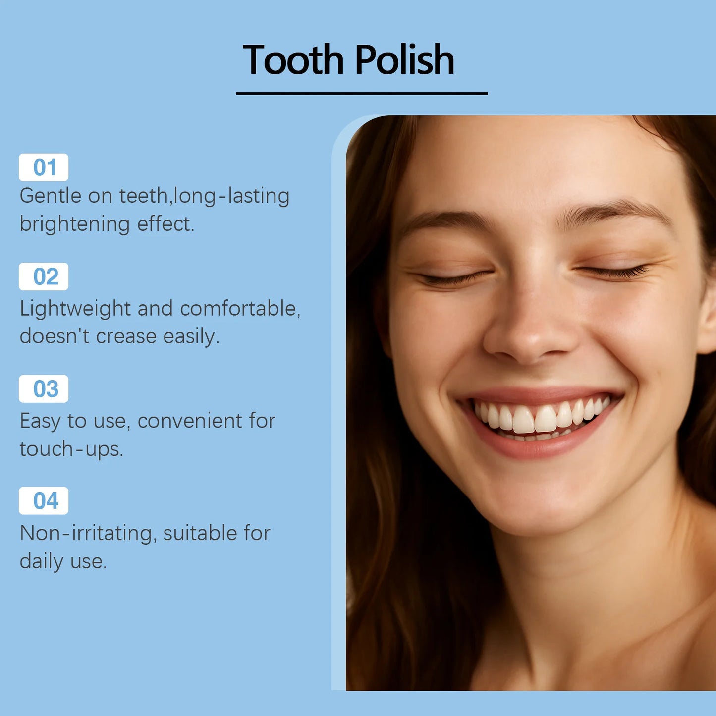 Tooth Whitening Paint Dental Bleaching Remove Tooth Pigments Stains Fresh Breath Oral Hygiene Brightening Tooth Polish Paint 5ml