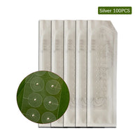 100PCS Silver