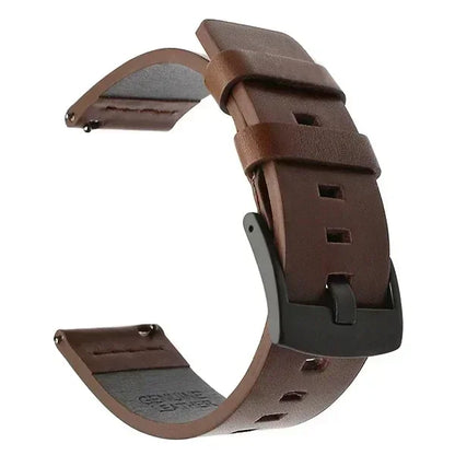 20mm 22mm Watch band Quick release Leather Strap for Samsung Galaxy Watch 3 Active2 40 44mm huawei watch gt 2 WatchBand 18 24mm