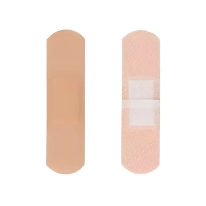 50/100Pcs Breathable Adhesive Plaster Cushion Bandage First Aid Gauze Pads for Sports Wrapping and Daily Minor Wound Care