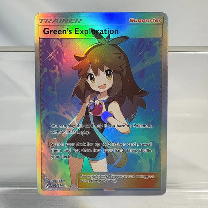 PKM Proxy Foil Cards Classic Game Collection Cards Mina Carmine Nita Dana Evelyn Whitney Perrin PTCG Proxy Cards Trainer/support