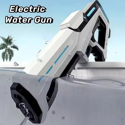 Electric Water Gun Toy for Adults Powerful Automatic Suction Water Blaster Summer Gift Beach Pool Garden Game Outdoor Fun Toy