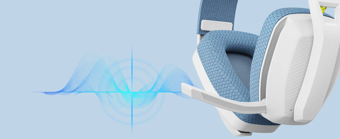 BINNUNE BW06 Bluetooth Headsets Gamer with Mic Wireless 2.4GHz Gaming Headphones with Microphone for PS5 PS4 PC Mac Playstation