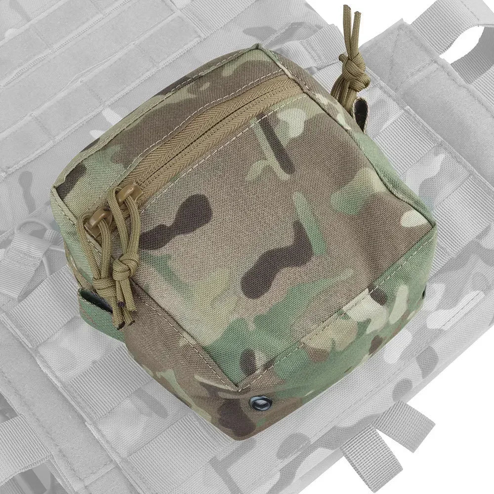 Tactical Molle Pouch Admin GP Pouches Small Utility EDC Bag for Tactical Belt and Molle Vest Storage Bag Hunting Bag