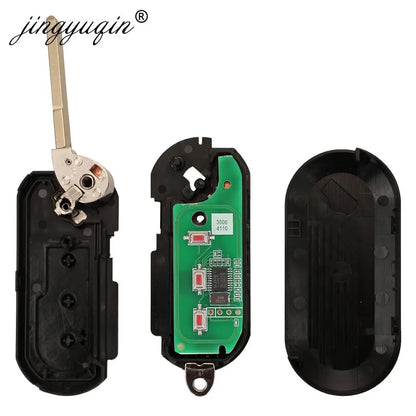Car Remote Key For Delphi & Marelli Fiat MPV Bravo/Ducato 500 Doblo Qubo Grande Punto Citroen Jumper Peugeot Boxer 433.92 ID46