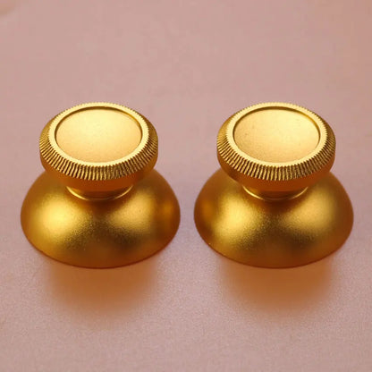 JCD 2PCS Metal Analog Joystick Thumb Stick Grip Cap For PS4 Pro Xbox One Slim Series X S Controller Accessories