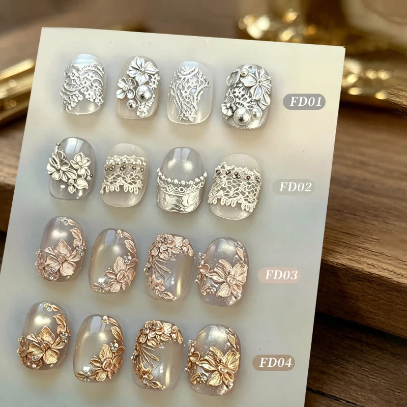 BORN PRETTY 5ml 3D Metal Painting Gel Embossed Nail Gel Polish Plaster Texture Drawing Carving Gel Nail Art Manicure Supplies