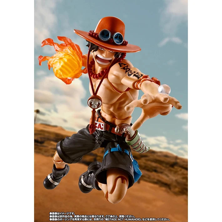 Bandai, Soul Limited SHF ONE PIECE Portcas D Ace Fire Fist, Top Showdown, Movable Figure