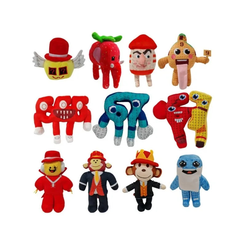 Steel a Brainrot new Game Anime Figures Plush Toy Cartoon Soft Plush Stuffed cute Doll Toy unique design Gift for Kids Brithday