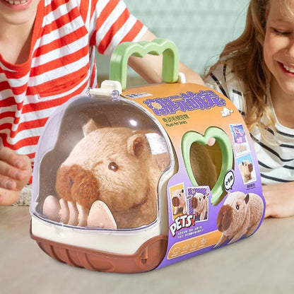 Electric Walking Doll Toy With Sound Children's Electric Plush Dolls Toy Animal  Plush Figure Set Random Color