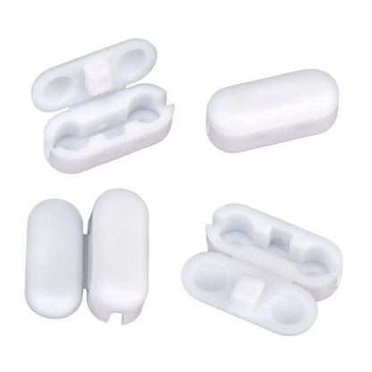10pcs Plastic Roller Blinds Pull Cord Connector Curtain Chain Connector For Vertical Blinds Joiners Spare Tool Replacement