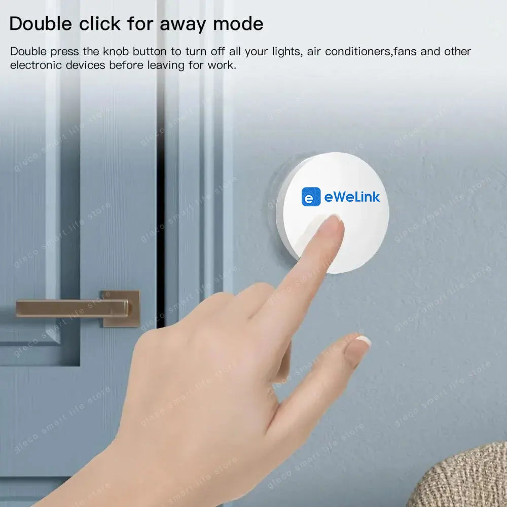 Zigbee Smart Button Scene Switch Alexa Google Alice Voice Control Wireless Button Ewelink App Zigbee Devices for Smart Home