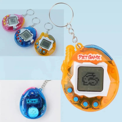 1PC Transparent Electronic Pets Nostalgic 168 Pets In One Virtual Cyber Digital Nostalgic Funny Toys Pixel Funny Play