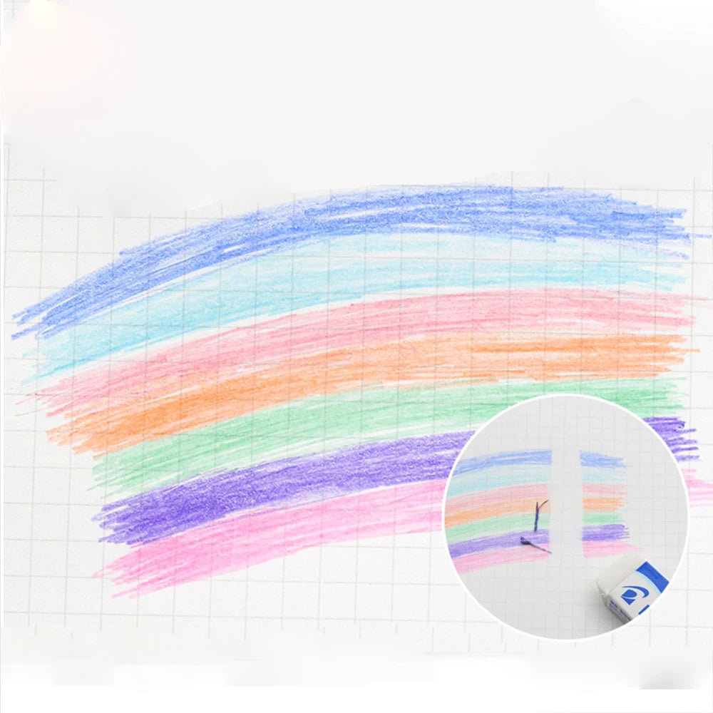 1pcs Japan UNI Color Lead 0.7mm Erasable Mechanical Pencil Refill Nano Dia 202NDC Non Breakable Cute School Art Supplies