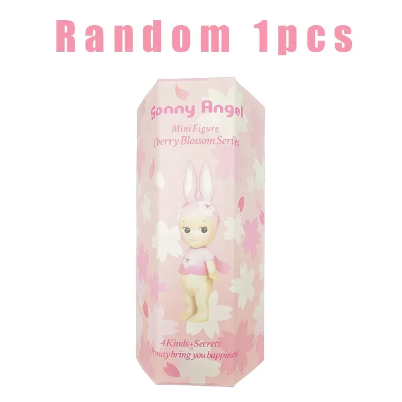 Sonny Angel Cherry Blossom Series Pink Blind Box Toys Anime Action Figure Model Original Ornament Children's Birthday Gifts