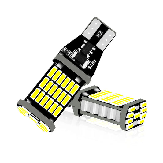 10-pack T15 W16W 921 912 T16 LED high-power ultra-bright bulbs suitable for car turn signal, brake, and reverse light replacemen