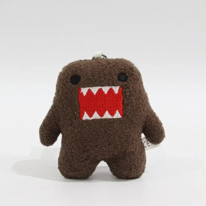 Kawaii Cute Domo Kun Plush Keychain Ball Chain Cartoon Anime Kawaii Cute Bag Keychains Small Xmas Gift