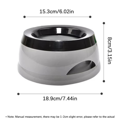 Pet Dog Bowls Floating Not Wetting Mouth Cat Bowl No Spill Drinking Water Feeder Plastic Portable Dog Bowl dog accessories