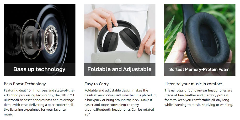 Wireless Wired Bluetooth Headset Headphone Earphone Earbuds Gamer Gaming For iPhone Phone PC With Cable Blootooth Fone Helmets