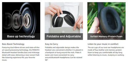 Wireless Wired Bluetooth Headset Headphone Earphone Earbuds Gamer Gaming For iPhone Phone PC With Cable Blootooth Fone Helmets