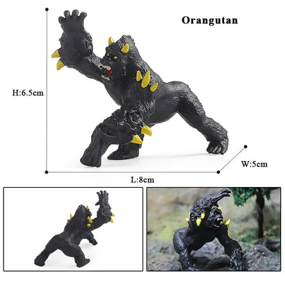 Oenux Simulation Dinosaur Dragon Turtles Fire Bull Orangutan Magma Golem Animal Model Action Figures Pvc Collection Kid Toy Gift