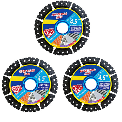 Angle Grinder Saw Blade Metal Heavy Duty Metal Cutting Wheel Effortless, Fast Precise Metal Cut Construction Site Durable