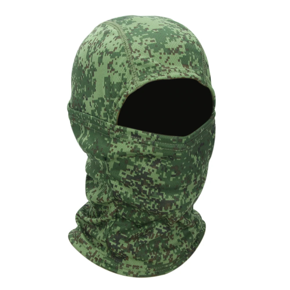 Summer Men's Women's Elastic Breathable Balaclava Hat Sunscreen Cycling Full Face Mask Scarf For Hiking Fishing Skiing