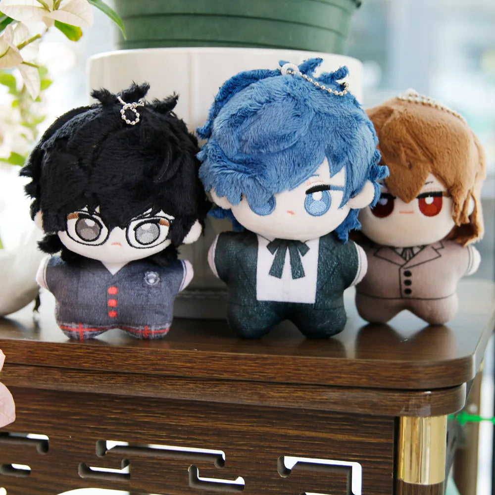 10cm Cosplay Anime Cartoon Plush Toy Joker Yuuki CROW Makoto Soft Starfish Body Squeaking Plush Doll Kids Gifts Home Decor