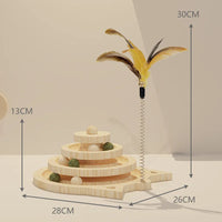 Three tier turntable