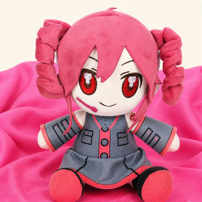 23CM Kasane Teto Plush Toy Soft Doll Stuffed Plushies Figure Anime Cosplay Cartoon Birthday Present Christmas Gift for Fans Girl