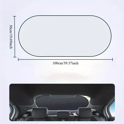 100 Blackout Windshield Sunshades Car Sun Shield Shades Sunshade Covers Summer Magnetic Side Window UV Protection Front Rear