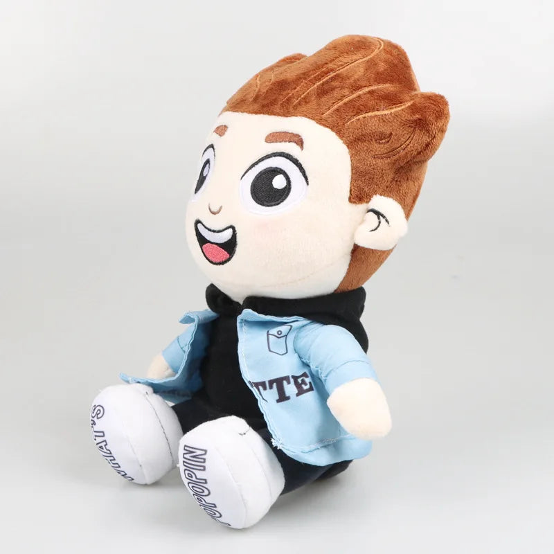 25cm Game Caylus Plush Toy Cartoon Cute Blue Clothes Boy Stuffed Plush Dolls Birthday Gift for Fans!