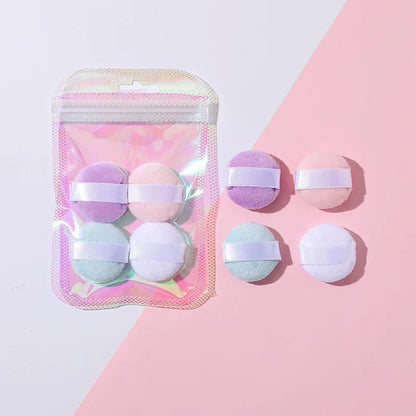 Clearance_3/4/6Pcs Mini Size Finger Puff Set Professional Cosmetic Cushion Concealer Foundation Detail Makeup Sponge Beauty Tool