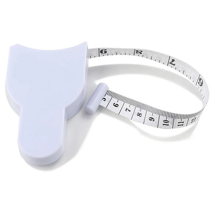 Self-tightening Body Measuring Tape Ruler 150cm/60 Inch Sewing Tailor Dressmaking Measure Ruler Meter Film for Waist Chest Legs
