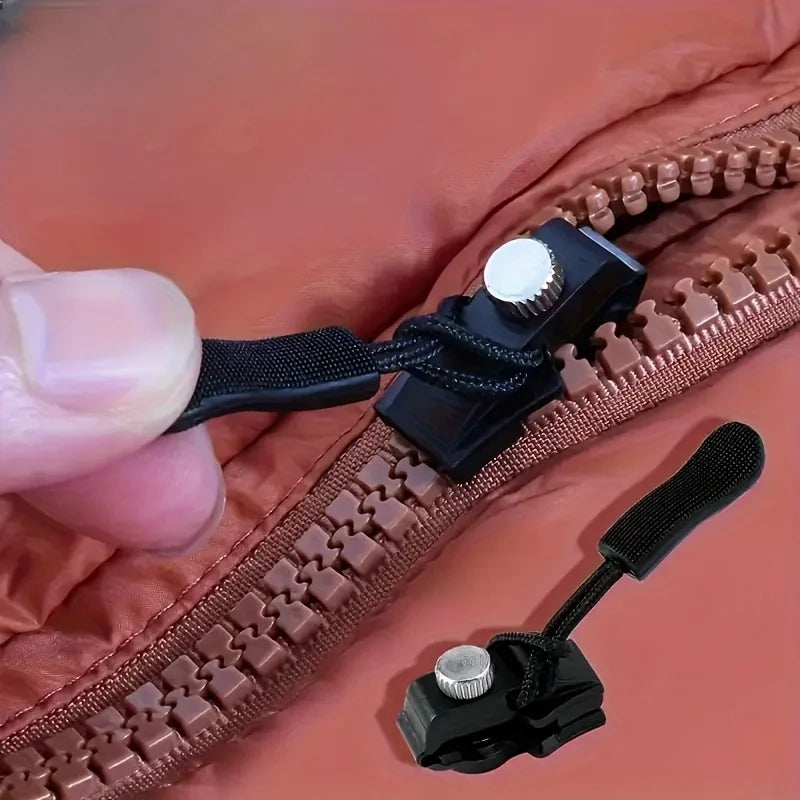 Quick Detachable Zipper Repair Kit,  suitable for various sizes of zippers on clothing, luggage, backpacks, and other equipment