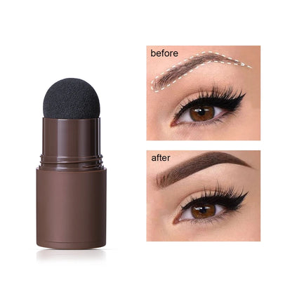 Eyebrow Stamp Waterproof Long Lasting Natural Brow Stamp Shaping Kit Shape Brow Stamp Contouring Stick Hairline 3Colors