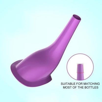 1pc Portable Silicone Urinal for Women Outdoor Travel Camping Female Soft Urination Device Stand Up & Pee Toilet Emergency TMZ