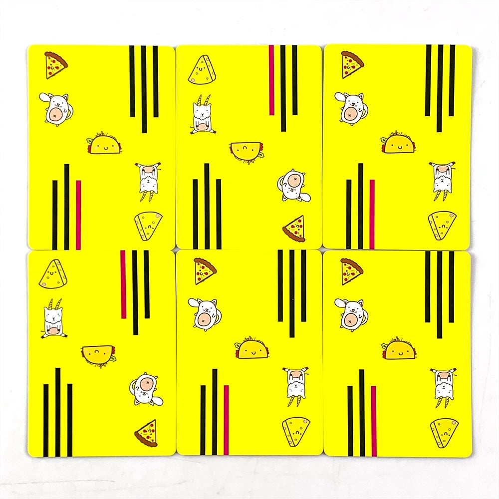 Cute Card Game Board Game Family Entertainment Board Games,Multiplayer Interactive Card Game，Christmas and New Year Game Cards
