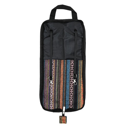 IRIN DrumStick Bag Ethnic Style Oxford Cloth Drumstick Thicken Case Large Capacity Handbag Percussion Instrument Accessories