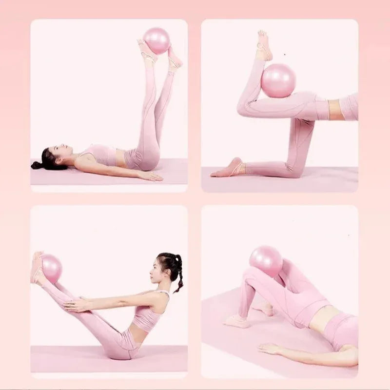 25cm Mini Yoga Ball Fitness Pilates Reduce Fat Ball Thick Explosion-proof PVC Non Slip Gym Home Training Workout Exercise Ball