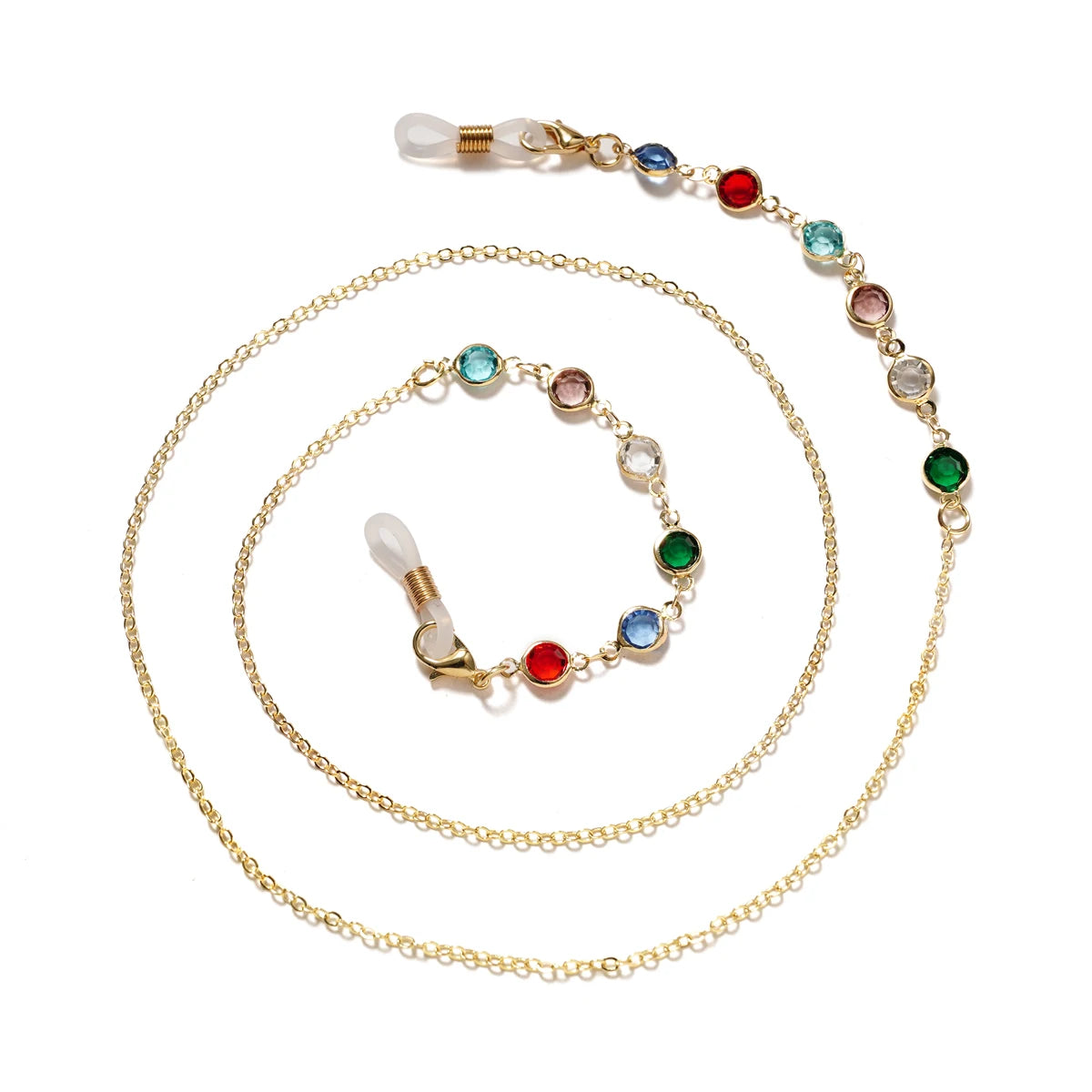 Sunglasses Masking Chains For Women Acrylic Pearl Crystal Eyeglasses Chains Lanyard Glass 2022 New Fashion Jewelry Wholesale