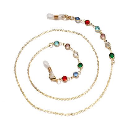 Sunglasses Masking Chains For Women Acrylic Pearl Crystal Eyeglasses Chains Lanyard Glass 2022 New Fashion Jewelry Wholesale
