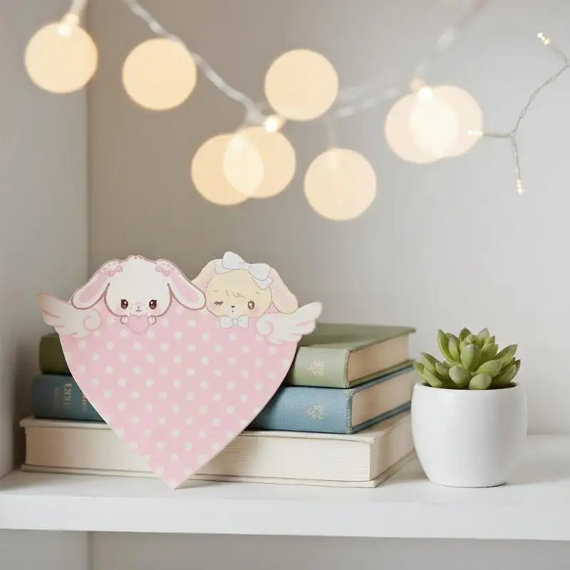 1Pc Cute Cartoon Bunny Felt Decoration Cork Board Wall Photo Message Board Wall Punch-free No Damage The Wall Room Decoration